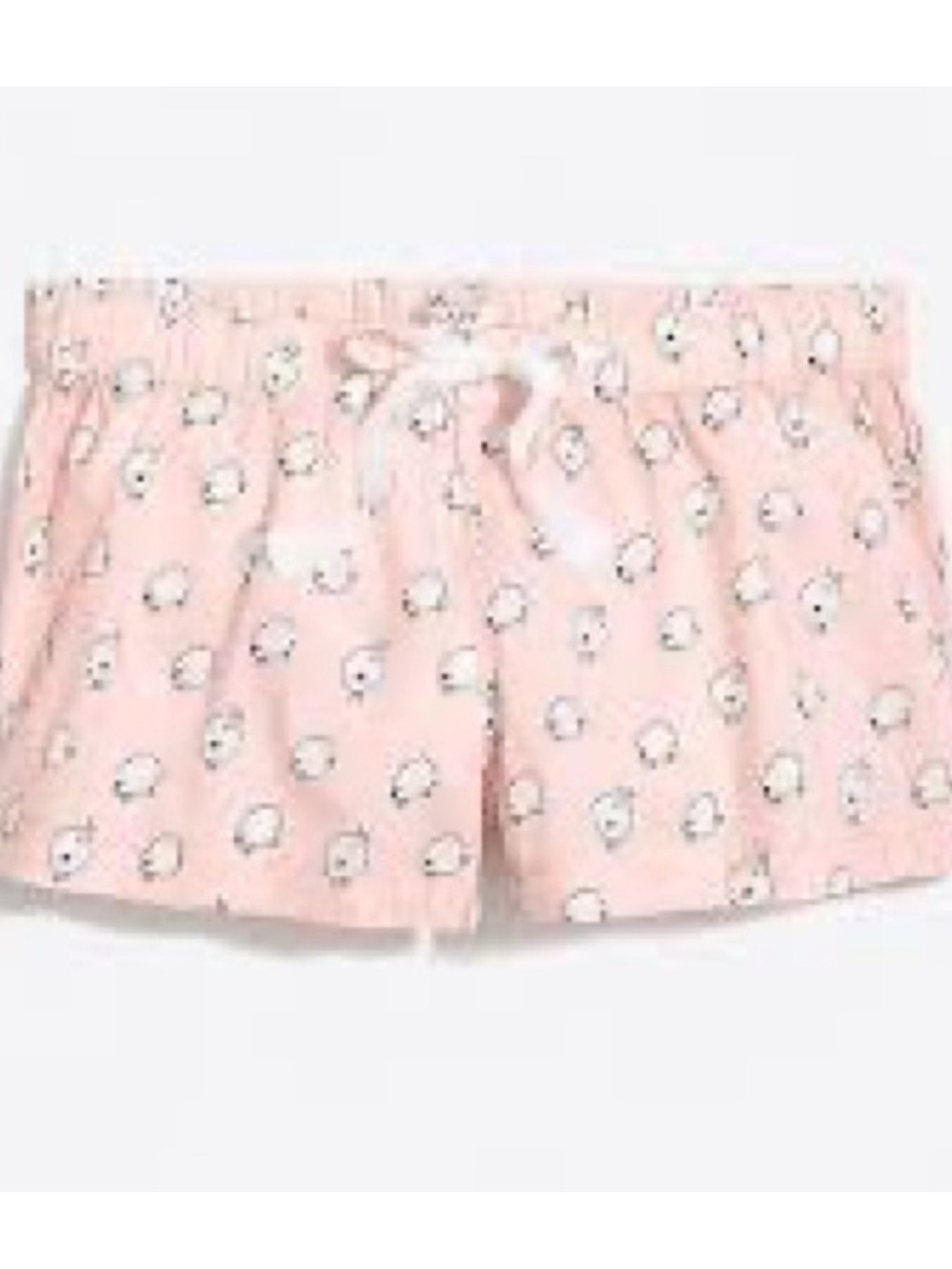 J. Crew Pajama Shorts Pink Sheep Size Small